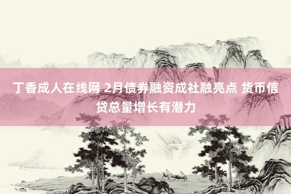 丁香成人在线网 2月债券融资成社融亮点 货币信贷总量增长有潜力